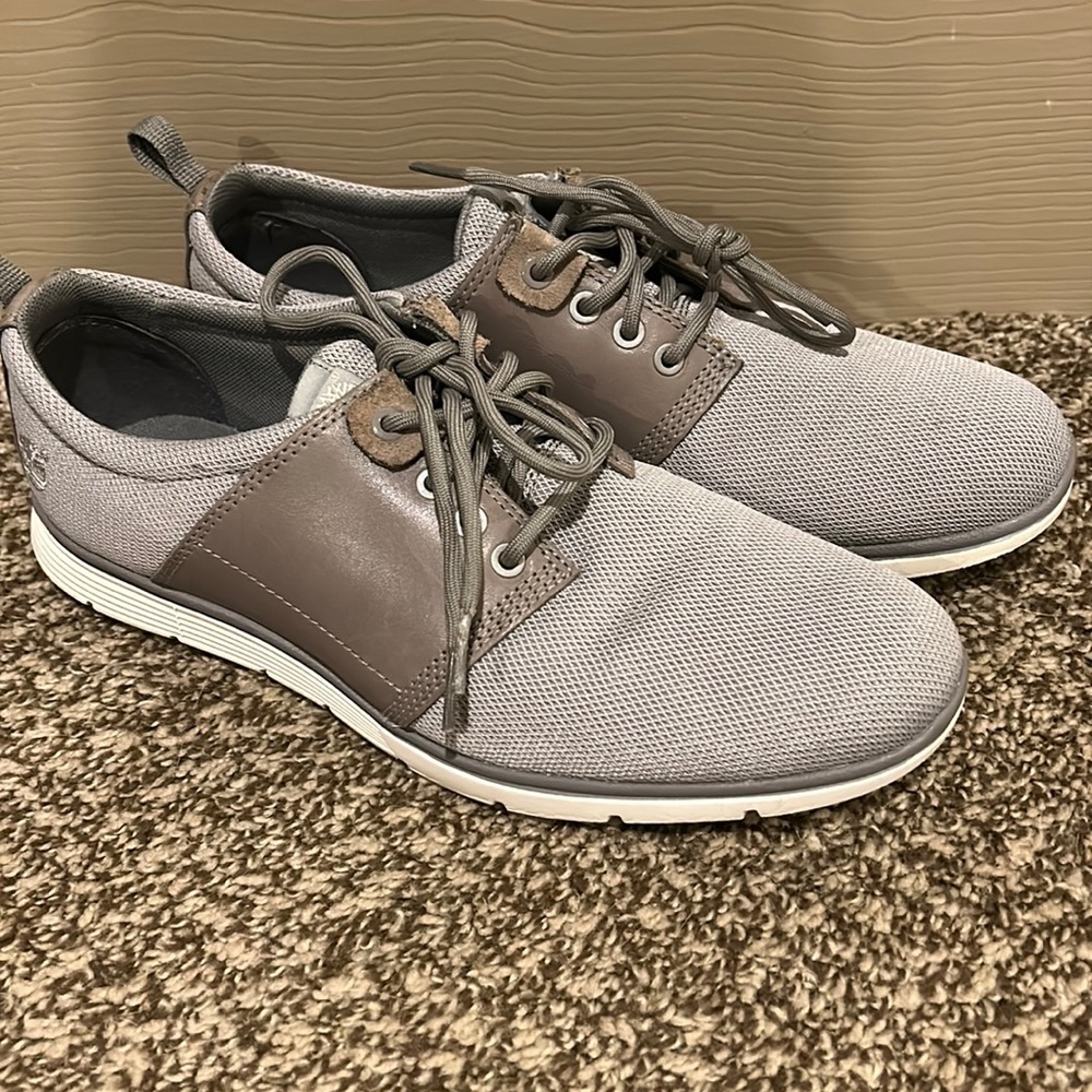 Timberland Women Size 9.5 Killington Gray Oxford Shoe SensorFlex Sneaker